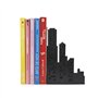 Balvi Serre-Livres City Lights Couleur Noir S´éclaire dans l'obscurité Métal