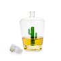 Balvi Carafe à Liqueur Cactus Couleur Vert pour Tous Types de liqueurs Verre