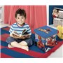 Superdiver - Coffre de rangement et tabouret Spiderman - Licence Officielle Marvel - 30x30x30 cm - Pouf pliable avec couvercle r