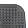 PrimeMatik - Repose-Pieds avec Plateau réglable en Plastique Noir 448 x 335 mm