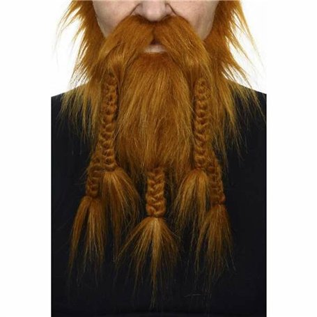 Moustache et bouc My Other Me Orange