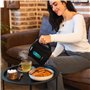Cecotec Bouilloire Electrique Thermosense 140 Black. Bouilloire 1 L sans BPA, 2200 W pour un chauffage rapide, filtre anti-calca