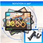 Support Tablette Velo d Appartement Home Trainer elliptique Tapis de Course Compatible avec iPad valable pour Tous Les Types de
