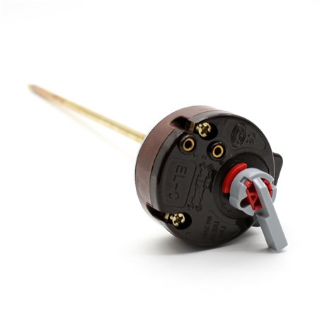 DOJA Barcelona | Thermostat 270mm | Pack 1 | Thermostat Chauffe Eau avec Tige | Double Sécurité | Thermostat Sonde 270mm | pour