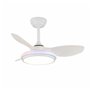 Ventilateur de Plafond CristalRecord STEL EVO MINI RGB RETRAC Transparent
