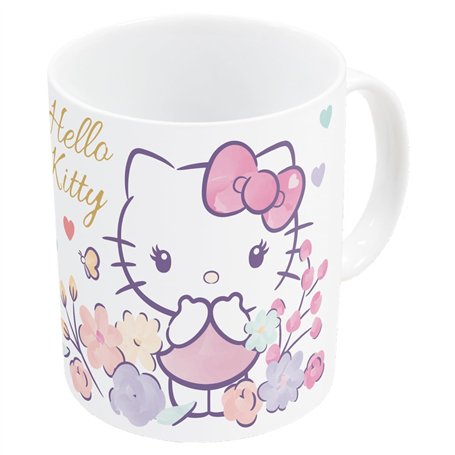 Tasse officielle Hello Kitty | Design adorable sous licence officielle | Céramique 325 ml | Avec boîte cadeau | Produit idéal po