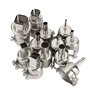 Kit de Buses Rondes pour Pistolet Thermique en Acier 12 pièces pour Station de soudage à Air Chaud 850 Station de soudage à Air 