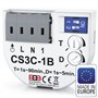 ELEKTROBOCK CS3C-1B Relais temporisé - 230 V - Avec bornes enfichables - Allumage retardé - Pour ventilateur et éclairage - Enca