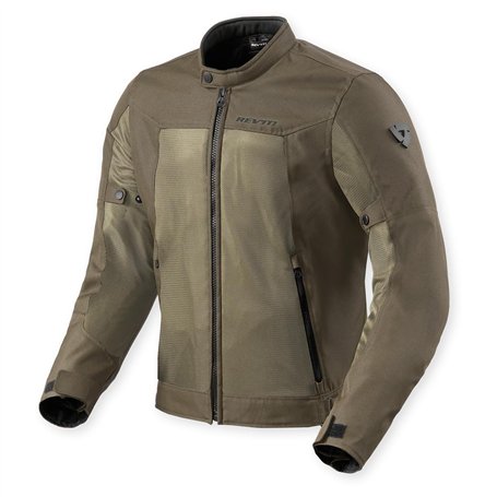 REV'IT! Eclipse 2 Veste de moto en maille pour homme (Tarmac - XL)