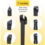 21 pièces 10 x 10 mm Porte-Outil De Tournage，Tournage en Carbure Multifonctionnel Support Alésoir avec Inserts De Carbure, pour 