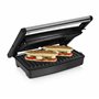 TRISTAR grille-viande GR-2859 - Surface de cuisson 27,5 x 18 cm - 2 pièces à la fois - Ouverture à 180 °C - 1 500 W