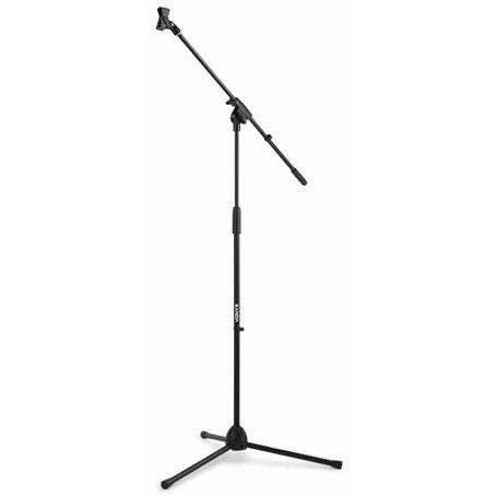 Vonyx MS10 Pied de Microphone Noir avec Support de Microphone