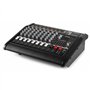 VONYX AM8A Table de Mixage 8 Canaux avec Amplificateur 1000 Watts Intégré, Bluetooth, MP3/USB/SD, 16 Effets Digitaux, Entrée RCA
