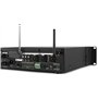 Power Dynamics PDV120MP3 - Amplificateur Mixeur 120W, 4 Zones, Idéal pour la Restauration ou Les Espaces Publics, USB, SD, MP3,