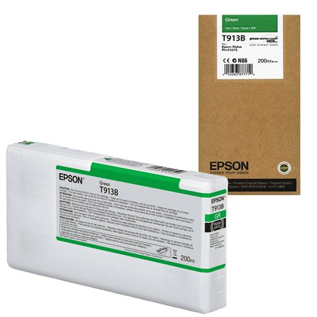 Epson T913B 200ml Vert cartouche d'encre - Cartouches d'encre (Vert