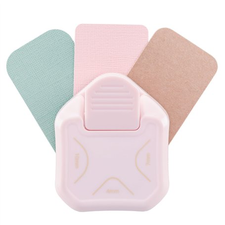 Vaessen Creative Perforatrice 3-en-1 Coins Arrondis - 4-7-10 mm - pour Projet DIY