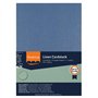 Florence Papier Cartonné en Lin Bleu 250 g – Papier Scrapbooking A4 – Maritime – Papier Cartonné Couleur – Invitations Élégantes