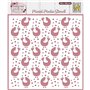 Nellie's Choice Pochoirs et Tampons Transparents en Silicone pour Pâques et Printemps 6 Pcs - Scrapbooking Matériel et Journalin