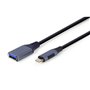 Câble USB A vers USB-C GEMBIRD A-USB3C-OTGAF-01 Gris