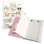 Carnet d'adresses de poche de luxe - Time for Tea - 104 pages - Dimensions : 91 x 130 mm