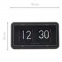 NeXtime Flip Clock - Horloge de Table ou Murale -Orange/Noir -18x10x7cm