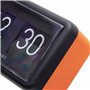 NeXtime Flip Clock - Horloge de Table ou Murale -Orange/Noir -18x10x7cm