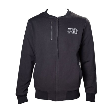 STAR WARS Reversible Jacket Veste de Survêtement Gris/Noir M