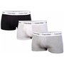 Calvin Klein Lot de 3 boxers en coton stretch pour homme et garçon Sous-vêtements Uni - multicolore - Large