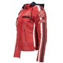 Urban Leather 58 Veste de Moto avec Protections