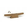 Osculati Teak Cleat 20cm Taquet 20 cm Unisexe