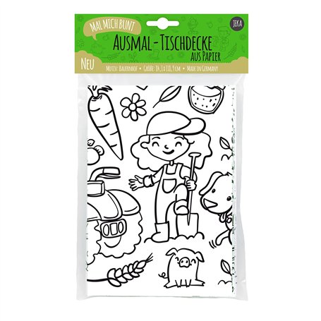 Nappe en Papier à colorier