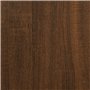 Mensole Espositive Parete 3 pz Rovere Marrone Legno Multistrato