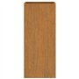 Jardinière 32x27,5x75 cm acier corten