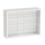 VDD Vitrine Debout vitrine Murale Suspendue - Portes coulissantes - 50 x 40 x 13 cm