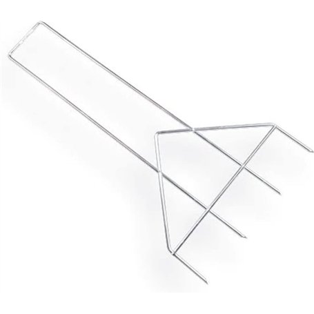 Synx Tools Outils Gazon Prikker 60x40 cm Aérateurs Pelouse Aérateurs Pelouse Aération Travailleurs du sol