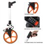 Roue de Mesure de Distance avec poignée - Pliable de Mesure de Distance Roulette - Mécanique Mesure à Roue 0-9999.9M pour Road L