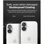 Ringke Protection Caméra iPhone 16 Plus, iPhone 16 Verre Trempé [2 Pack] 9H Dureté Camera Lens Protection Anti-Rayures Aucune In