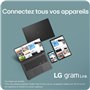 LG Electronics PC Portable 15,6" grambook 15U50T-G.AA56F - 1,65kg, écran FHD Format 16:9, Intel® Evo™ i5-1334, RAM 16Go, SSD 512