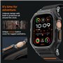 Spigen Lite Fit Pro Coque et Bracelet pour Apple Watch Ultra 2 (2023) / Ultra (2022) 49mm - Noir Mat