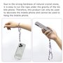 CTDMJ Lot de 2 chaînes universelles anti-perte de style bohème pour téléphone portable - Pour téléphone portable - Avec dégradé 