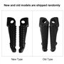 cale pieds z800 Qiilu reposapiés para moto 1 paire de repose-pieds avant de moto, repose-pieds de moto pour ZX-6R ZX-7R ZX-9R ZX