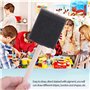 4 pièces mousse peinture brosse mousse Bricolage outils de peinture éponge outil de dessin éponges brosse ensemble peinture épon