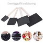 4 pièces mousse peinture brosse mousse Bricolage outils de peinture éponge outil de dessin éponges brosse ensemble peinture épon