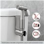 CIENCIA Pulvérisateur à Bidet Manuel Pulvérisateur en Acier Inoxydable Shattaf - Uniquement Tête de Pulvérisation de Bidet, Acce