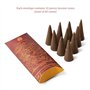 Jembrana Incense - Cônes d'encens Jembrana - Mélangez 6 parfums (60 cônes au Total), 10 cônes chacun de Lotus Bois de Santal, ga