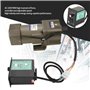 Motoréducteur électrique, AC 220V 90W Vitesse réglable de décélération de moteur asynchrone monophasé de vitesse(20K)