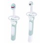 MAM Brosse Learn to brush Set C150 Lot de 2 brosses à dents : manche longue et manche courte
