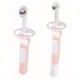 MAM Brosse Learn to brush Set C151 Lot de 2 brosses à dents : manche longue et manche courte