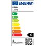 Eglo connect.z Ampoule LED E27 connectée, G80, ZigBee, contrôlable par appli et commande vocale, dimmable, blanc chaud - froid, 