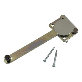 Gedotec Entrebailleur de Fenêtre - Entrebaillement Magnétique Windyy en Metal Galvanisé pour Fenetres Basculantes et Portes - Pr